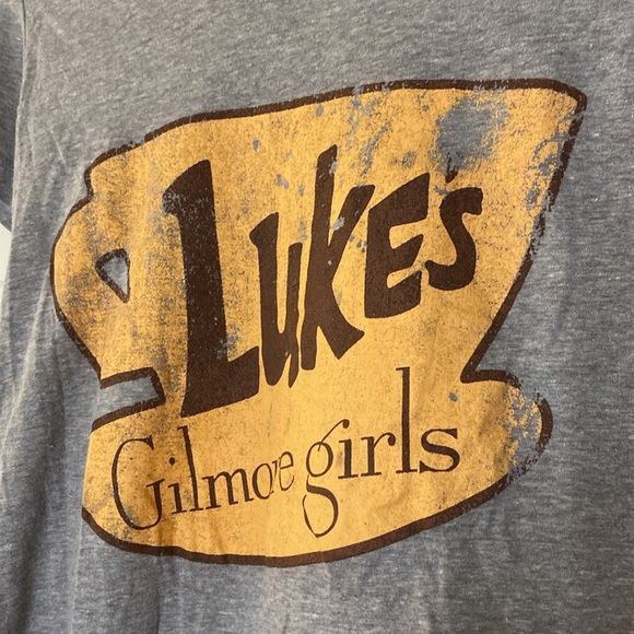 Gilmore Girl’s “Luke’s” grey tee size S - Picture 2 of 5